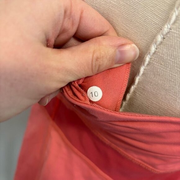 Lululemon Swift Tank Top Peach Pink Size 10 - Picture 15 of 15